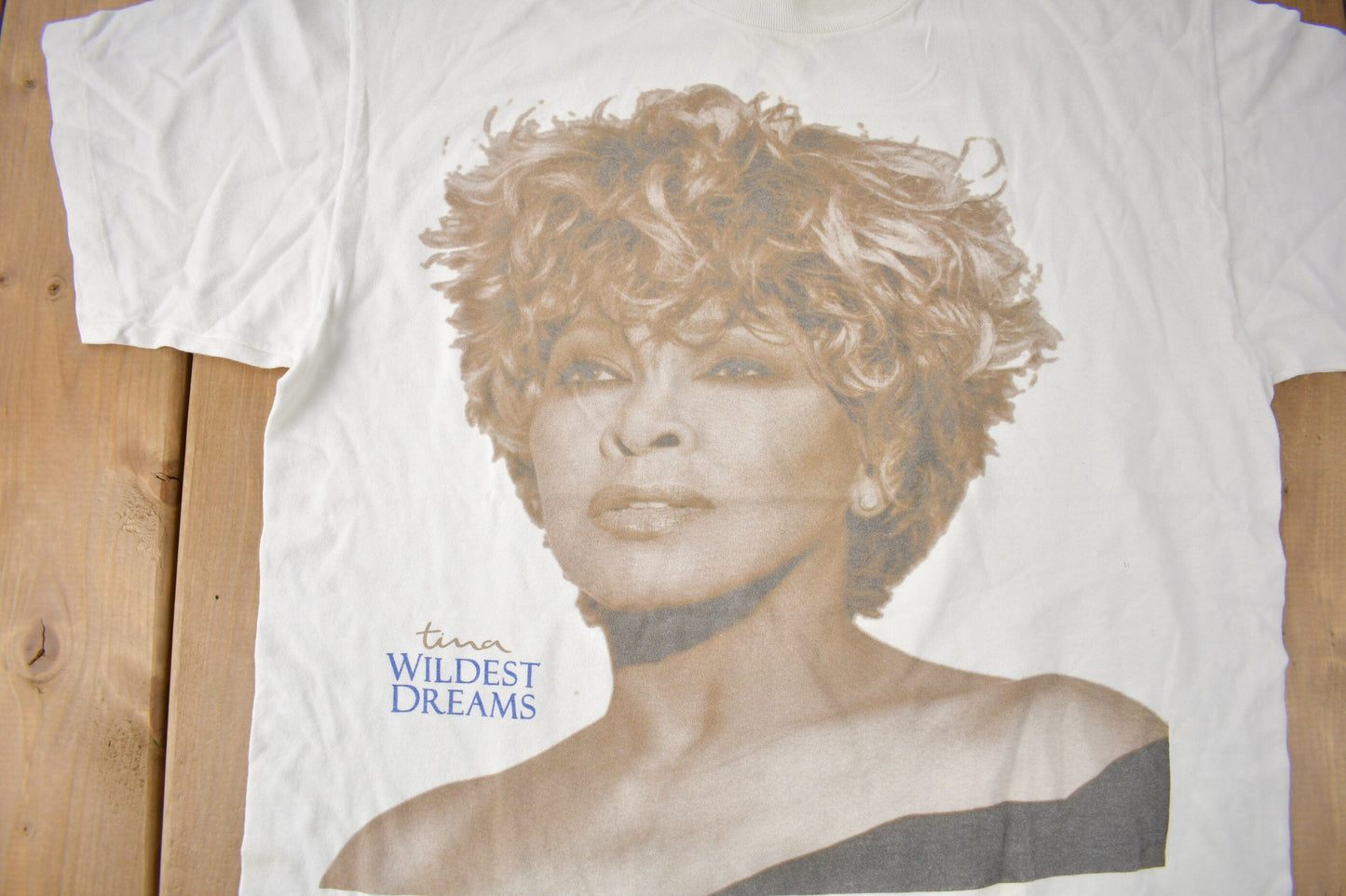 Vintage 1997 Tina Turner Wildest Dreams Tour Graphic T-shirt Size Large from propervintagecanada