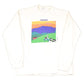 Vintage 1997 Vermont Farm Church Theme Cartoon Graphic Print Crewneck Shirt Men's M from propervintagecanada