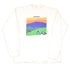Vintage 1997 Vermont Farm Church Theme Cartoon Graphic Print Crewneck Shirt Men&