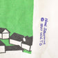 Vintage 1997 Vermont Farm Church Theme Cartoon Graphic Print Crewneck Shirt Men's M from propervintagecanada