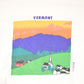 Vintage 1997 Vermont Farm Church Theme Cartoon Graphic Print Crewneck Shirt Men's M from propervintagecanada