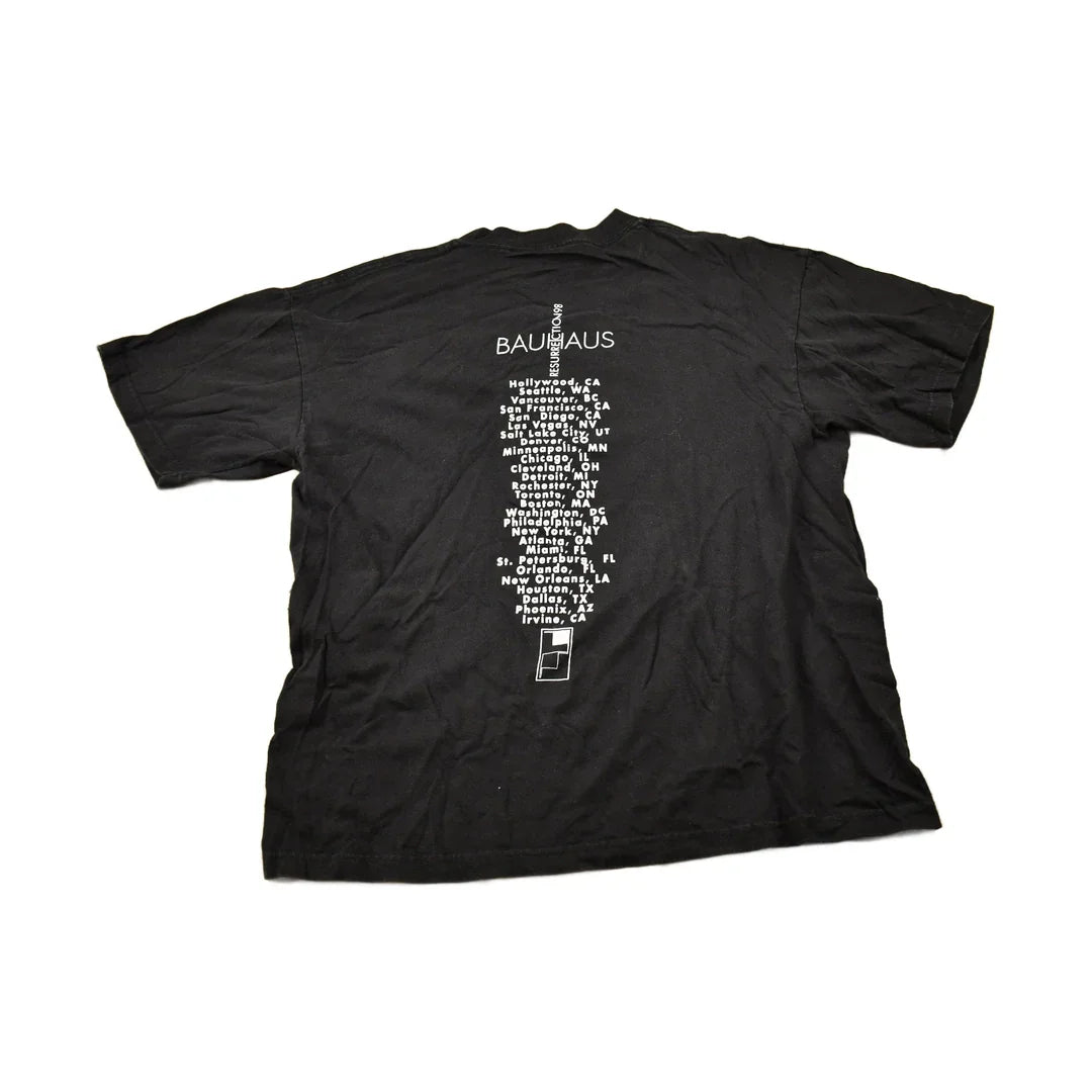 Vintage 1998 Bauhaus Resurrection Tour Band T-shirt Men's Large from propervintagecanada