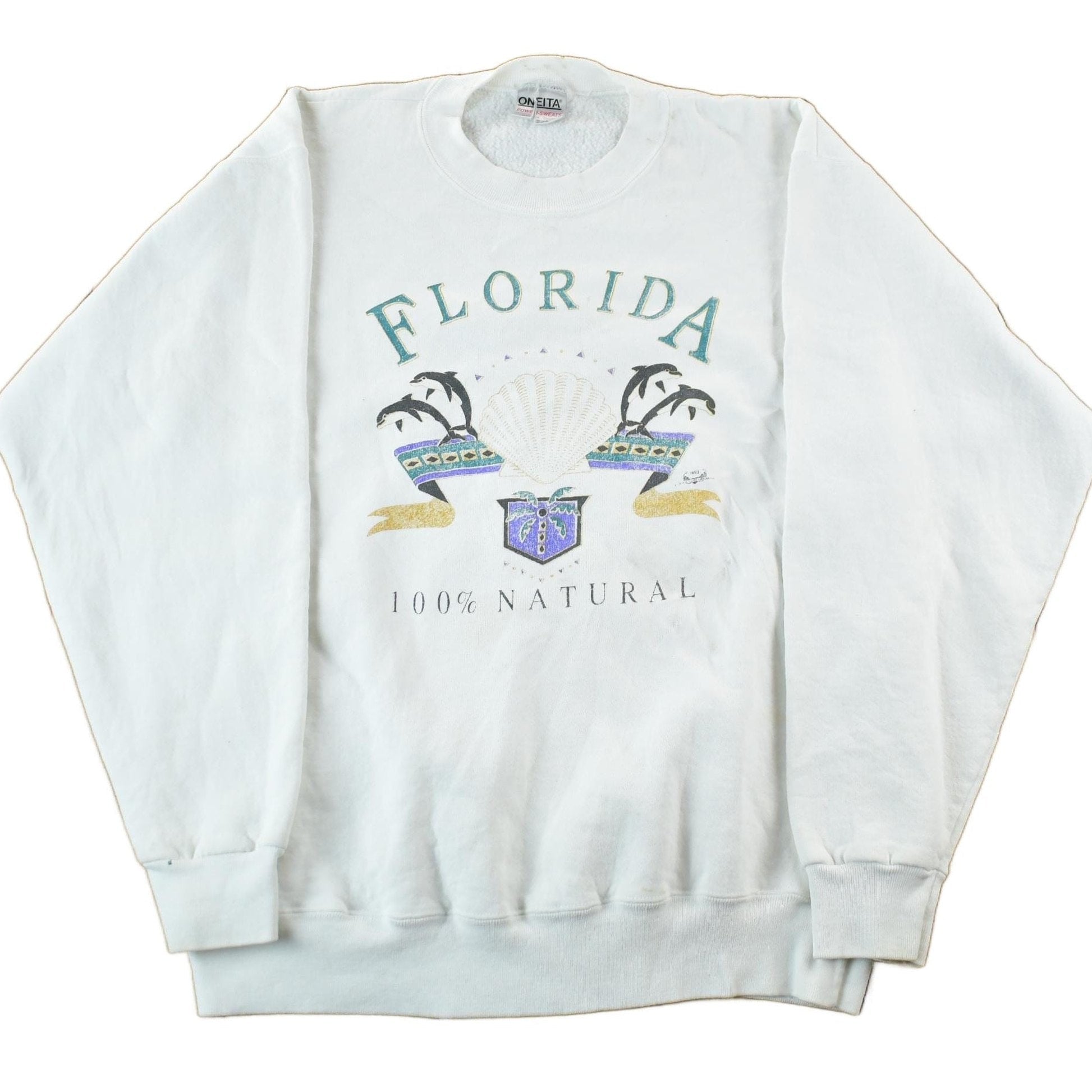 Vintage 1998 Florida Crewneck Sweatshirt Men's Large from propervintagecanada