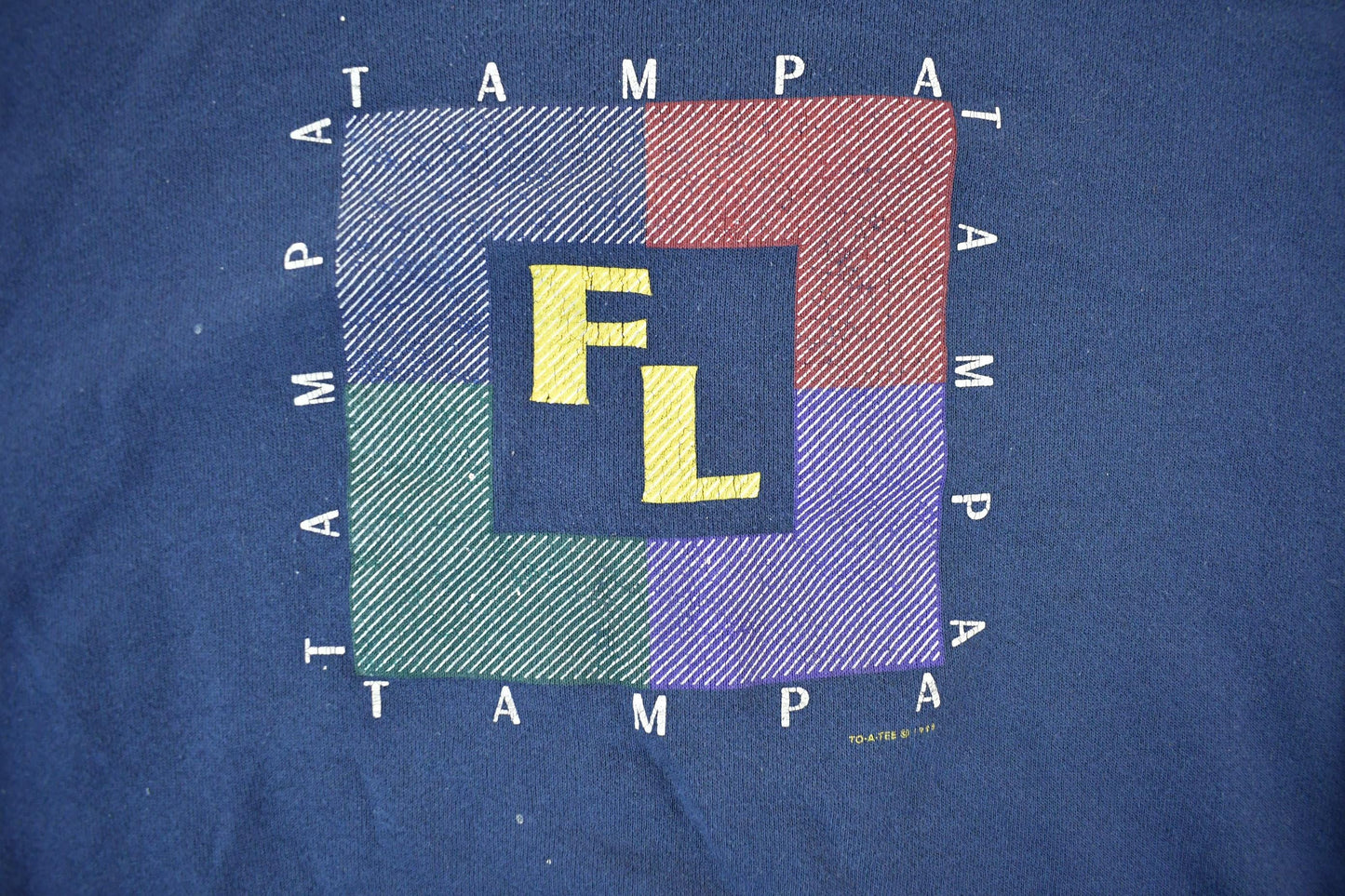 Vintage 1998 Florida Tampa Bay Crewneck Sweatshirt Men's Large from propervintagecanada