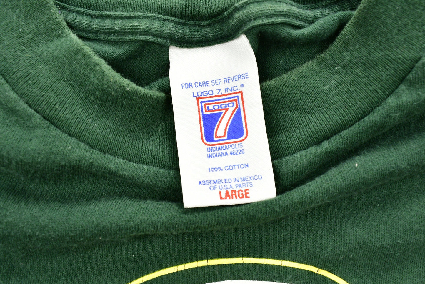 Vintage 1998 Greenbay Packers Super Bowl Logo 7 T-Shirt , Graphic , 80s , 90s , Streetwear , Retro Style from propervintagecanada