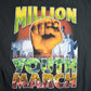 Vintage 1998 Million Youth March African American Pride Graphic T Shirt Men's XL from propervintagecanada