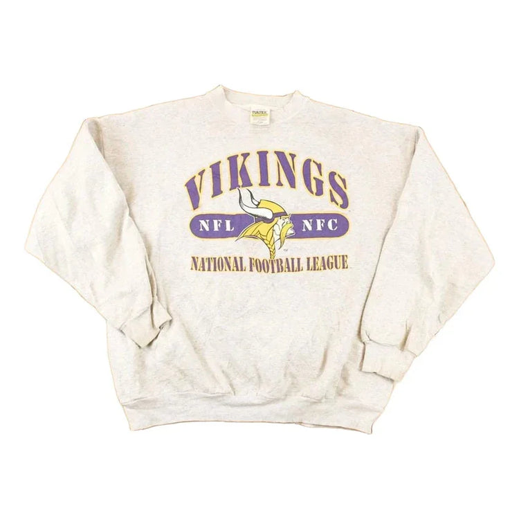 Vintage 1998 Minnesota Vikings NFL Crewneck Sweatshirt Men's L from propervintagecanada