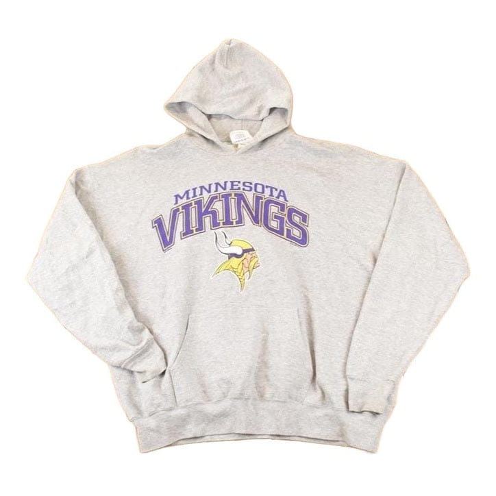 Vintage 1998 Minnesota Vikings NFL Hoodie Sweatshirt Mens XL from propervintagecanada