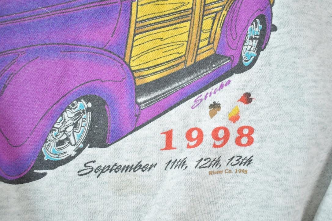 Vintage 1998 MSRA Grand Rapids Minnesota Fall Campout Souvenir Crewneck Sweatshirt Men's XL from propervintagecanada