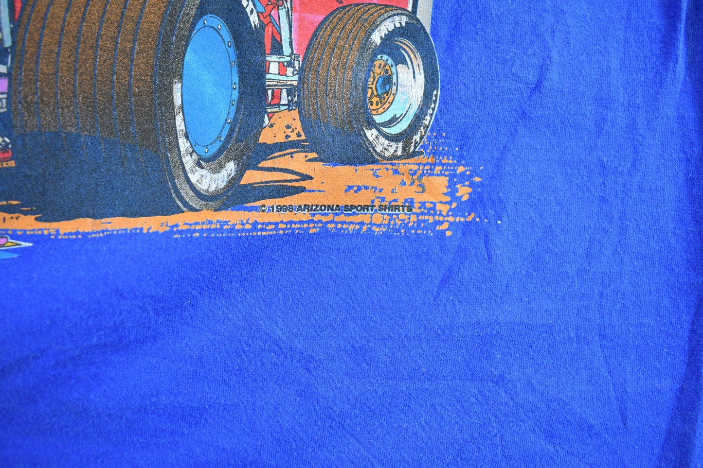 Vintage 1998 Sammy Swindell Channellock Sprint Car T-Shirt Men's XL from propervintagecanada