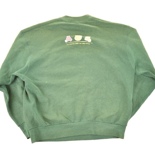 Vintage 1998 Sick Kids Cute Teddy Bears Crewneck Sweatshirt Men's L from propervintagecanada