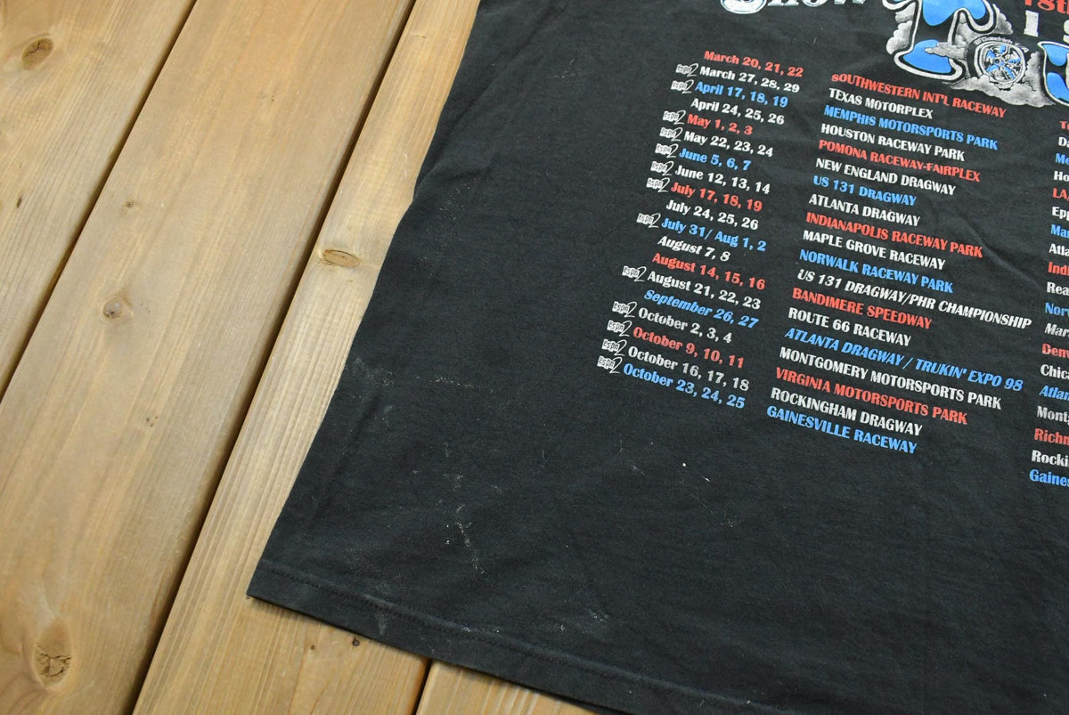 Vintage 1998 Super Chevy Car Show Tour Tank Top Men's XL from propervintagecanada