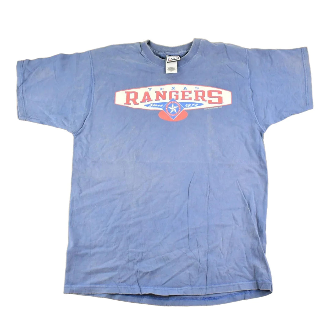 Vintage 1998 Texas Rangers MLB T-Shirt Men's L from propervintagecanada