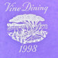Vintage 1998 Vine Dining Single Stitch Picnic Graphic T-Shirt Men's Small from propervintagecanada