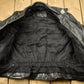 Vintage 1998s Fringed Leather Motorcycle Jacket Men's Large from propervintagecanada