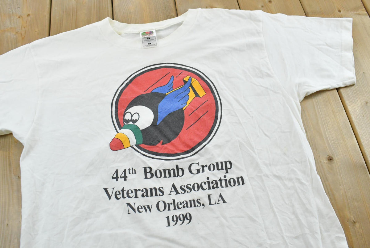 Vintage 1999 44th Bomb Group Veterans Association New Orleans Reunion T-Shirt Men's M from propervintagecanada