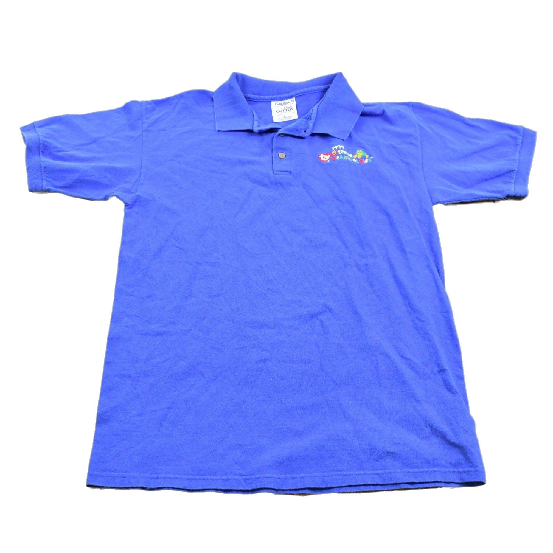 Vintage 1999 Beanie Babies Collared Shirt Men's Large from propervintagecanada