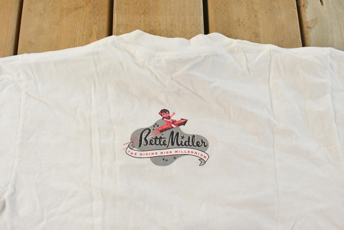 Vintage 1999 Bette Midler The Divine Miss Millennium Tour T-Shirt Men's M from propervintagecanada