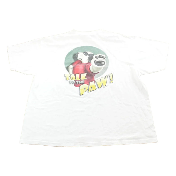 Vintage 1999 Big Dogs Talk to the Paw Funny Graphic T Shirt Mens 2XL from propervintagecanada