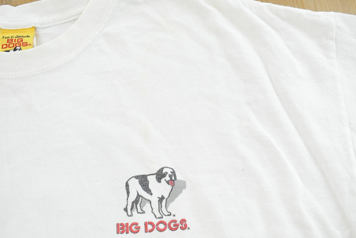 Vintage 1999 Big Dogs Talk to the Paw Funny Graphic T Shirt Mens 2XL from propervintagecanada