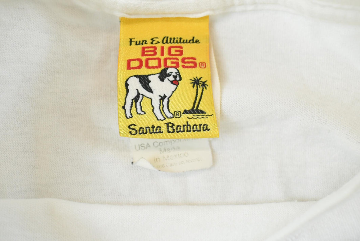 Vintage 1999 Big Dogs Talk to the Paw Funny Graphic T Shirt Mens 2XL from propervintagecanada