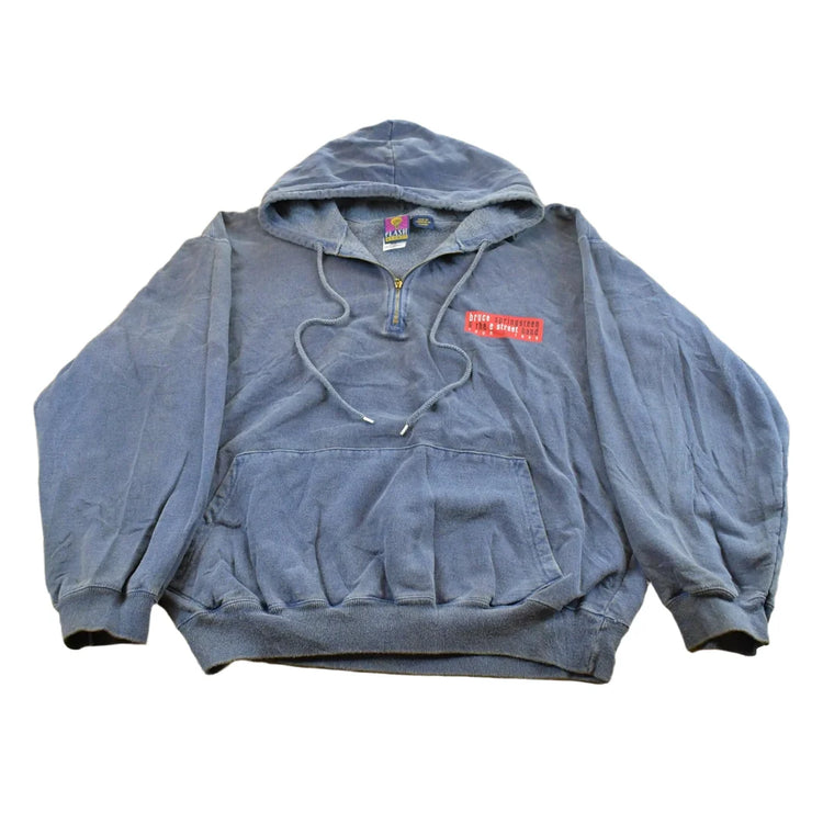 Vintage 1999 Bruce Springsteen & E Street Band Tour Quarter Zip Hoodie Men's XL Men's Medium from propervintagecanada