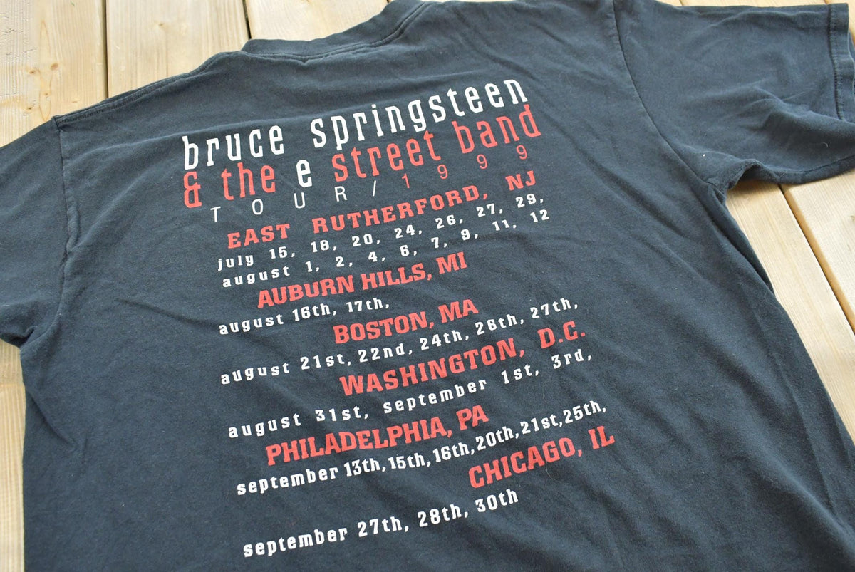 Vintage 1999 Bruce Springsteen E Street Band Tour T-Shirt Mens XL from propervintagecanada