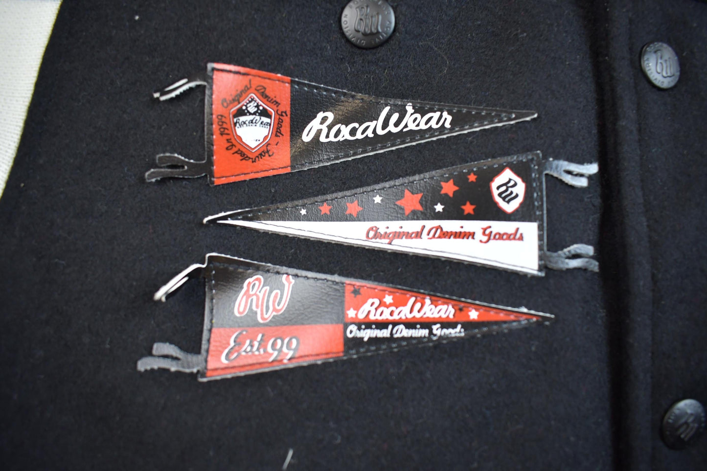 Vintage 1999 Deadstock ROCAWEAR Button Up Embroidered Jacket Men's XL from propervintagecanada