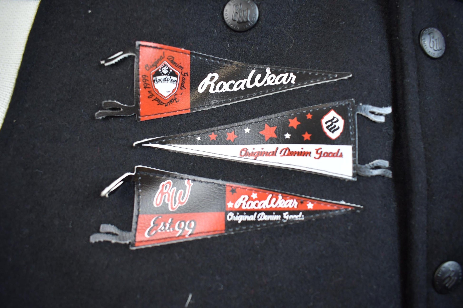 Vintage 1999 Deadstock ROCAWEAR Button Up Embroidered Jacket Men's XL from propervintagecanada