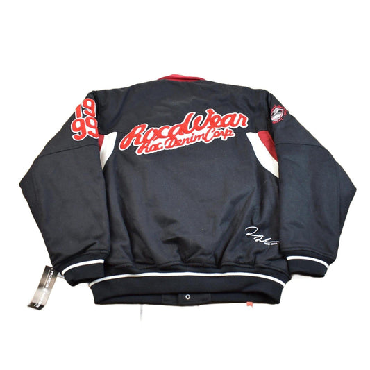 Vintage 1999 Deadstock ROCAWEAR Button Up Embroidered Jacket Men's XL from propervintagecanada