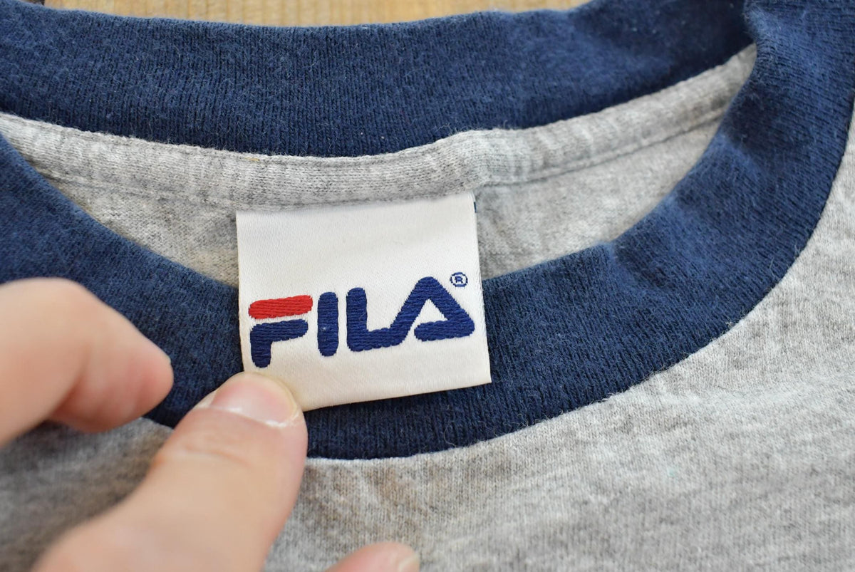 Vintage 1999 FILA US Open Tennis Ringer T-Shirt Mens 3XL from propervintagecanada