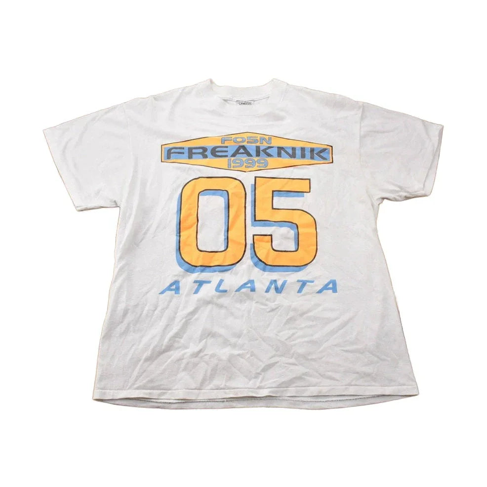 Vintage 1999 Freaknik Atlanta 05 Collegiate Souvenir T-Shirt 'Don't Playa Hate' Men's Large from propervintagecanada