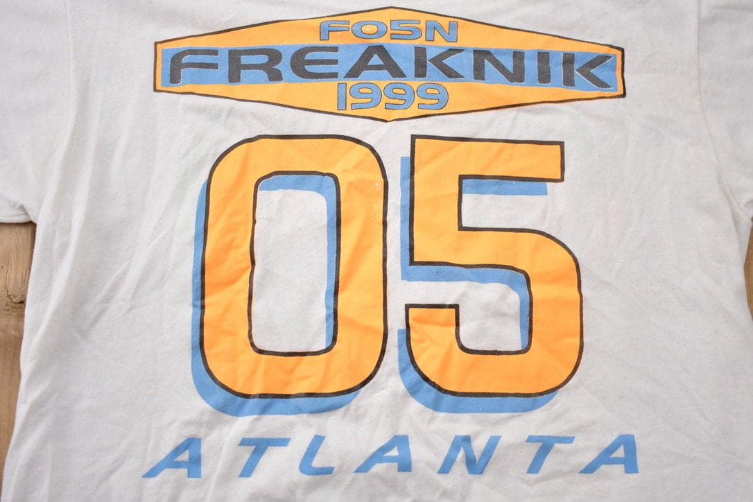 Vintage 1999 Freaknik Atlanta 05 Collegiate Souvenir T-Shirt 'Don't Playa Hate' Men's Large from propervintagecanada