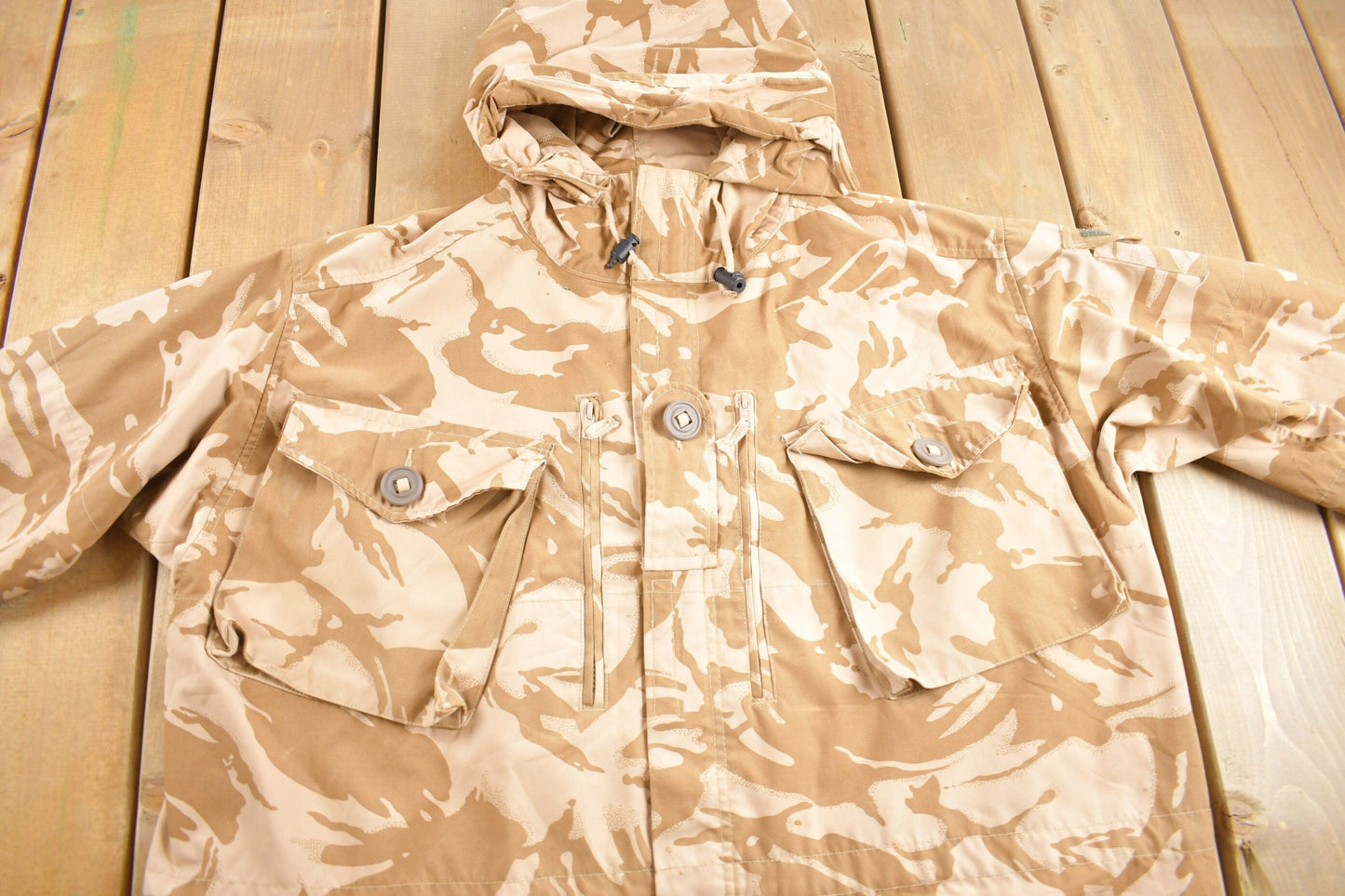 Vintage 1999 Military Desert Camo Smock from propervintagecanada