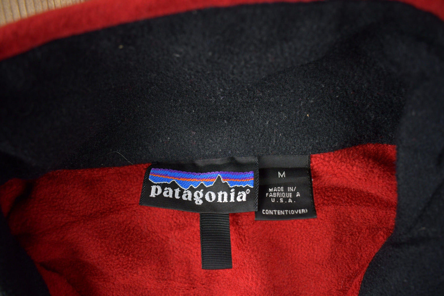 Vintage 1999 Patagonia Full Zip Fleece Sweater Made In USA Men's Medium from propervintagecanada