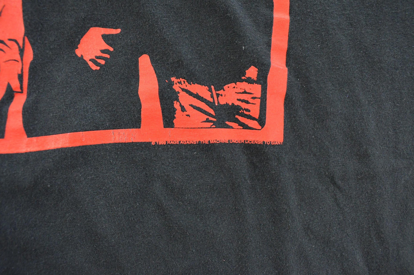 Vintage 1999 Rage Against The Machine Graphic Band T-Shirt Men's XL from propervintagecanada