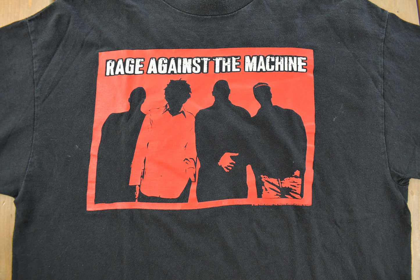 Vintage 1999 Rage Against The Machine Graphic Band T-Shirt Men's XL from propervintagecanada