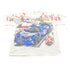 Vintage 1999 Rusty Wallace Harley Davidson All Over Print Flames NASCAR Racing T-Shirt Mens L from propervintagecanada