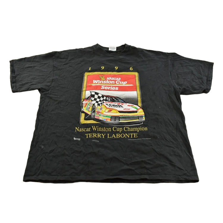Vintage 1999 Terry Labonte NASCAR Racing T-Shirt Men's XL from propervintagecanada