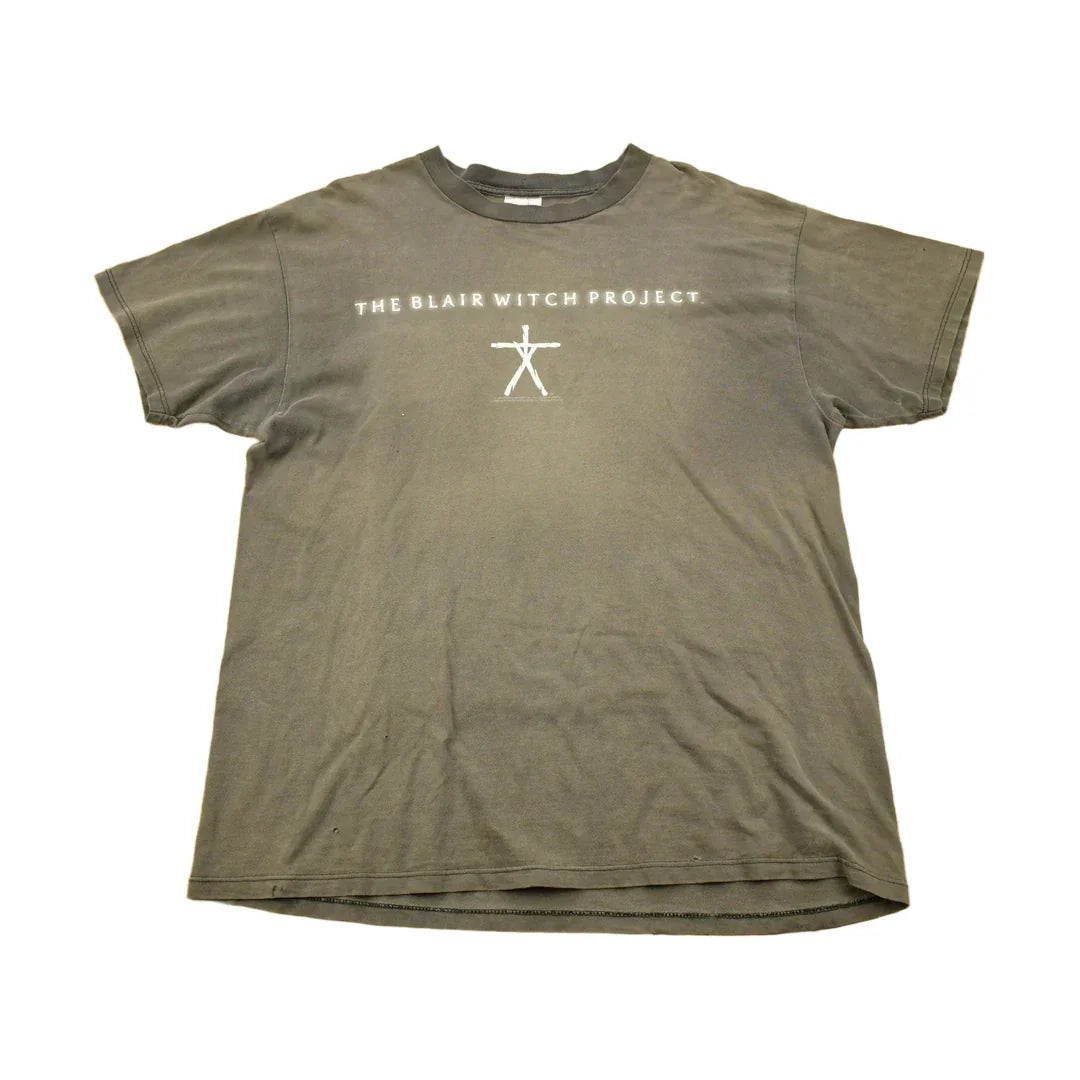 Vintage 1999 The Blair Witch Project Movie Promo T-shirt Men's XL from propervintagecanada