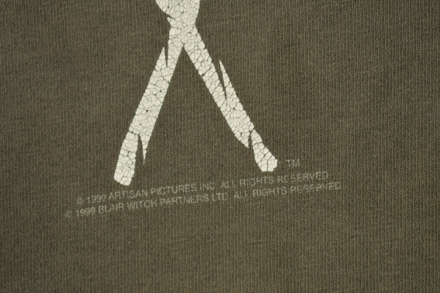Vintage 1999 The Blair Witch Project Movie Promo T-shirt Men's XL from propervintagecanada