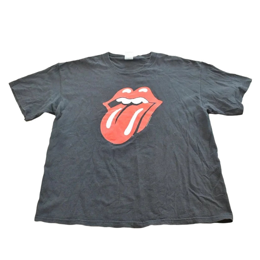 Vintage 1999 The Rolling Stones Logo Band T-shirt Mens XL from propervintagecanada