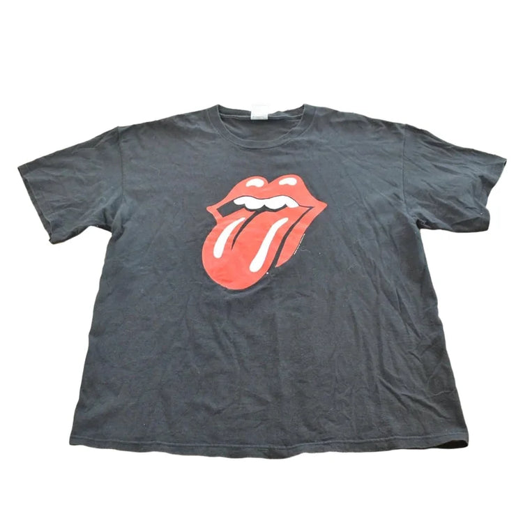 Vintage 1999 The Rolling Stones Logo Band T-shirt Mens XL from propervintagecanada