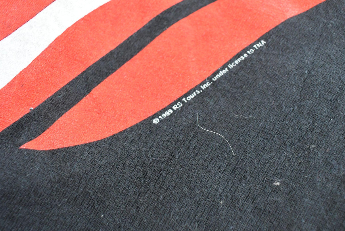 Vintage 1999 The Rolling Stones Logo Band T-shirt Mens XL from propervintagecanada