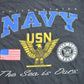 Vintage 1999 United States Navy Graphic T-Shirt Men's 2XL from propervintagecanada