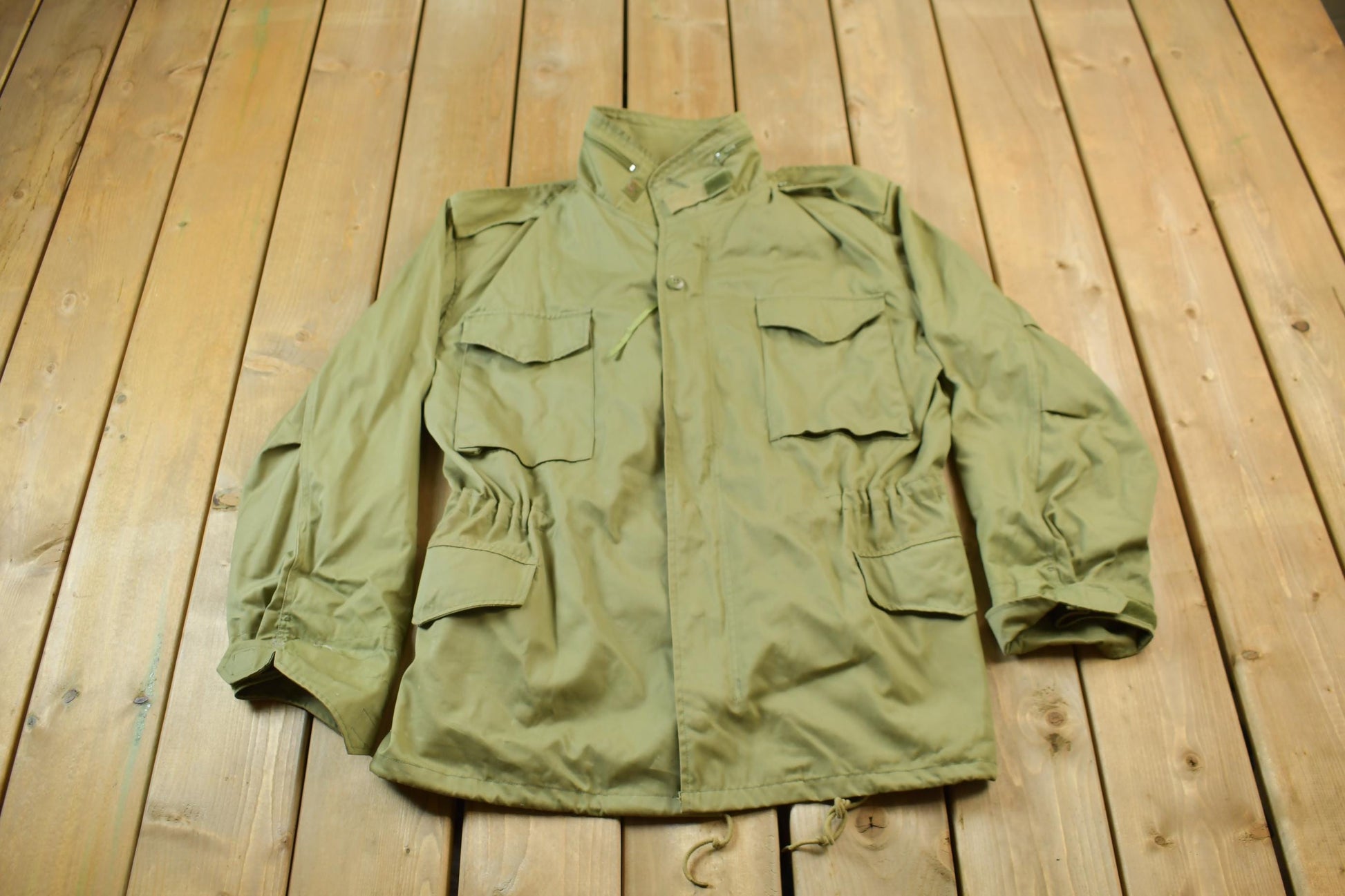 Vintage 2000 Army Military Field Jacket from propervintagecanada
