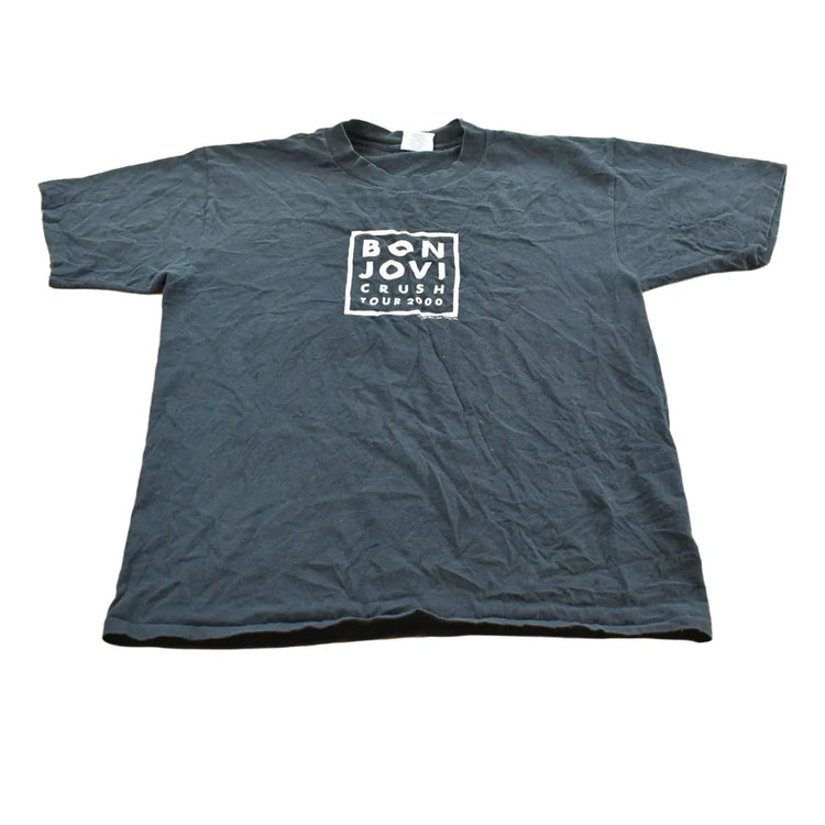 Vintage 2000 Bon Jovi Crush Tour Band T-shirt Mens L from propervintagecanada