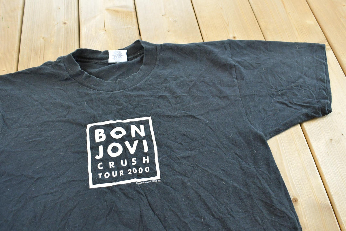 Vintage 2000 Bon Jovi Crush Tour Band T-shirt Mens L from propervintagecanada