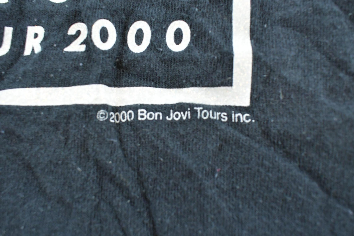 Vintage 2000 Bon Jovi Crush Tour Band T-shirt Mens L from propervintagecanada