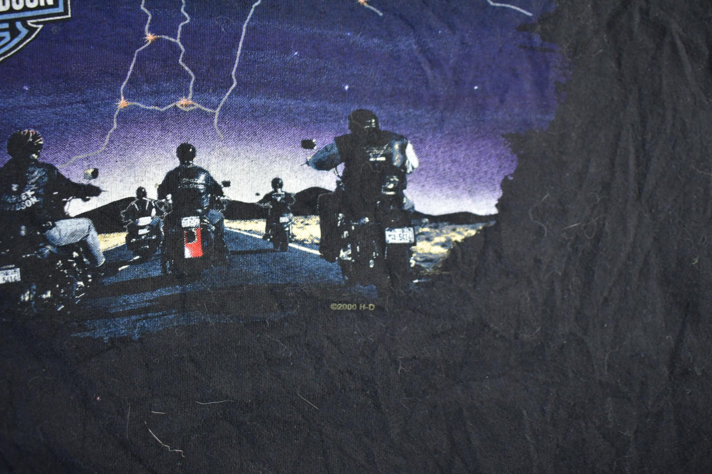 Vintage 2000 Harley Davidson Sturgis Black Hills Rally T-Shirt Men's Large from propervintagecanada